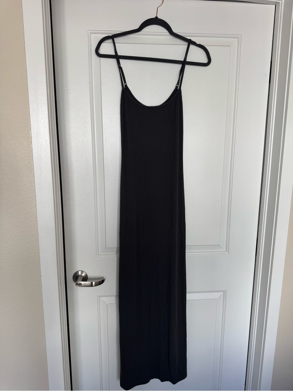 Dark Gray Maxi Dress - Classic Women's Slip Dress. Never Been Worn!